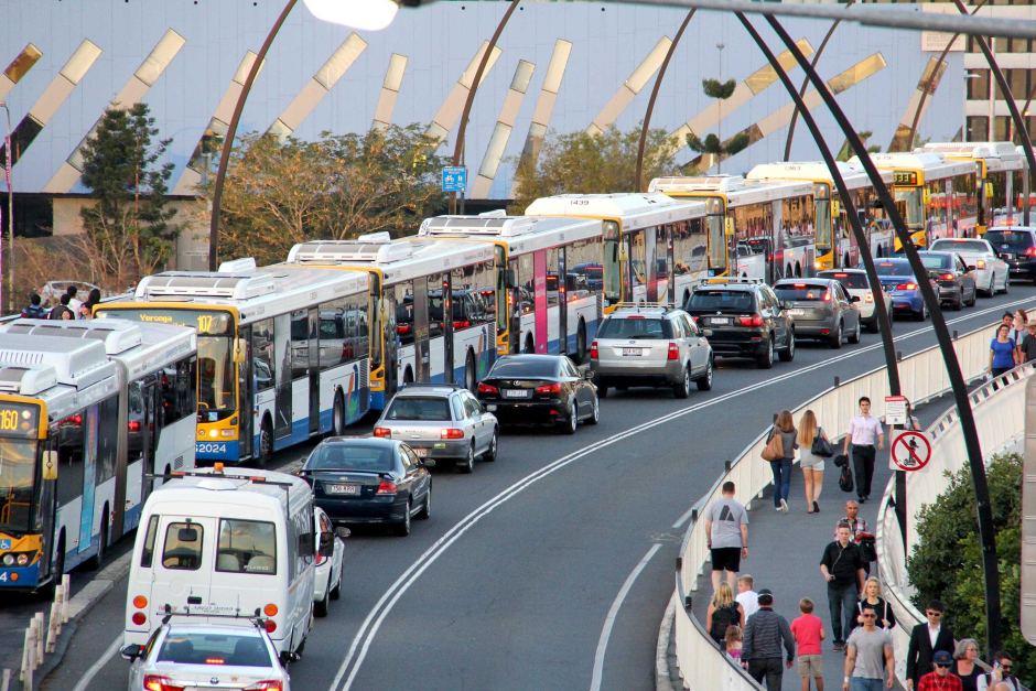 Brisbane bus Congestion